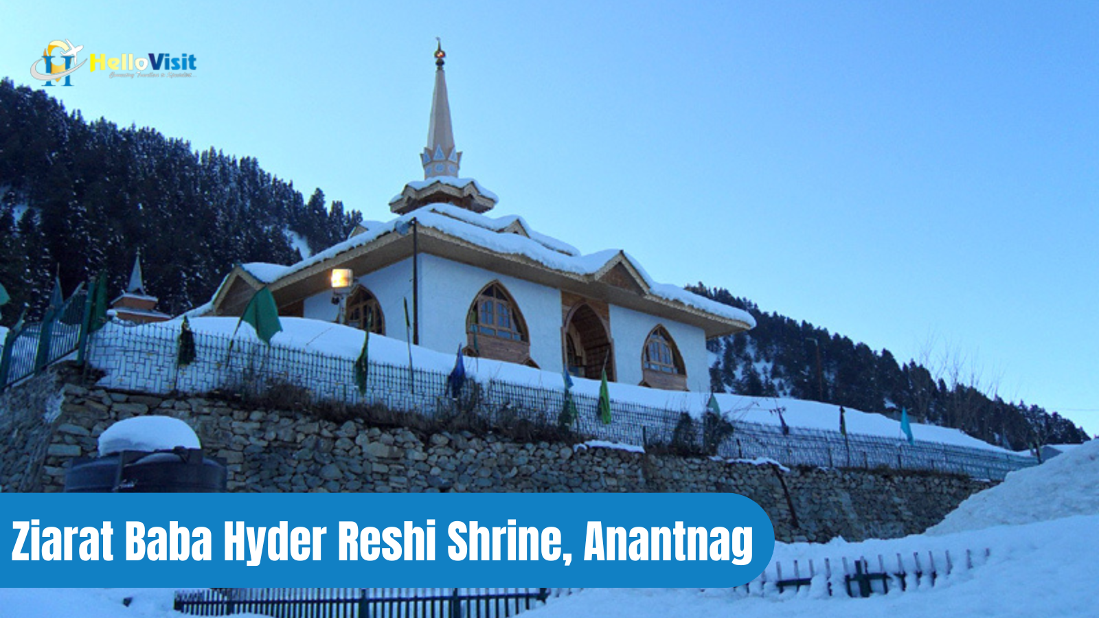 Ziarat Baba Hyder Reshi Shrine, Anantnag