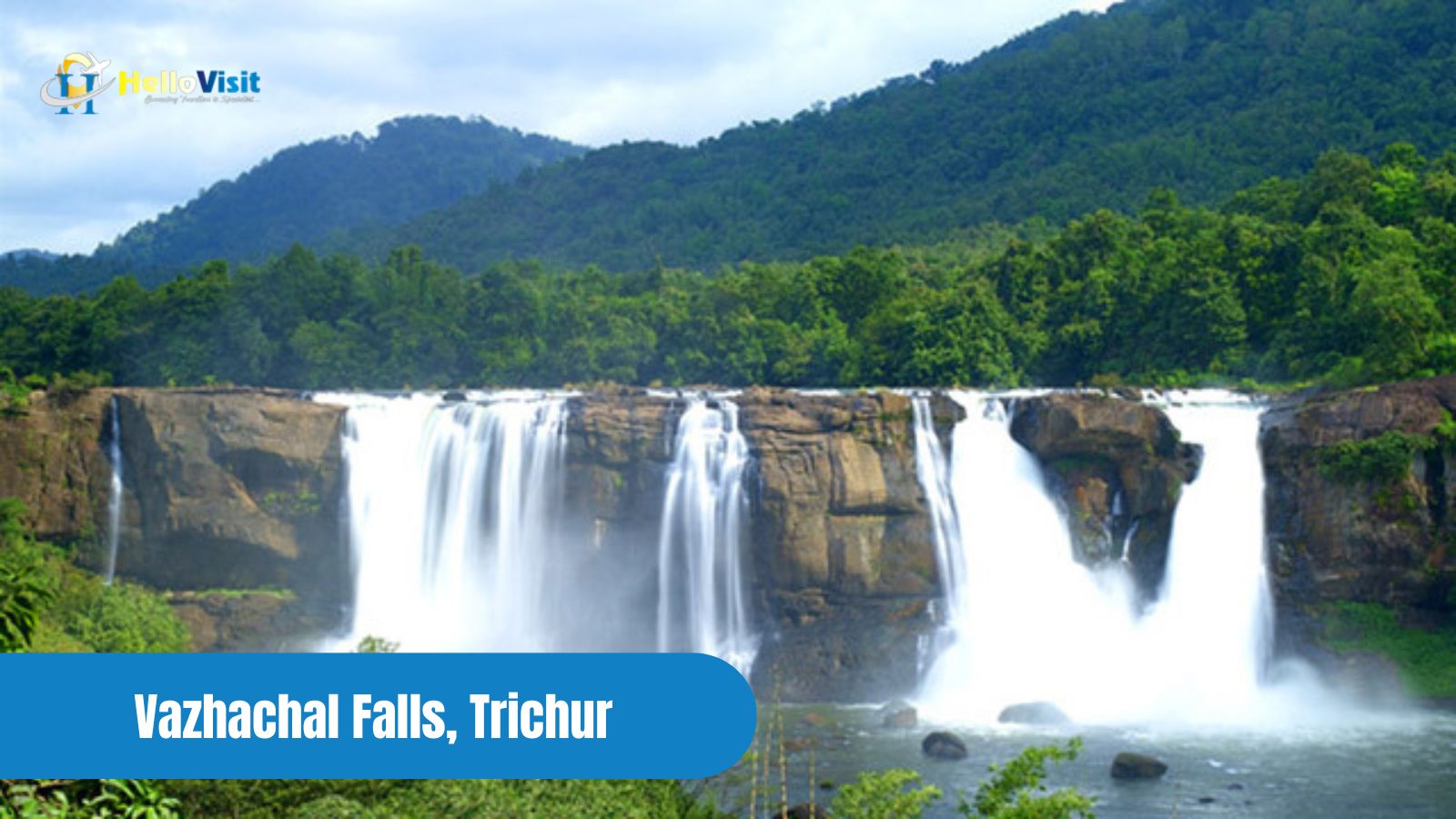 Vazhachal Falls, Trichur